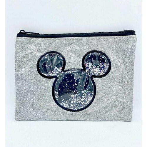 Бьюти-кейс кроссовки desigual mickey mouse glitter embellishments white