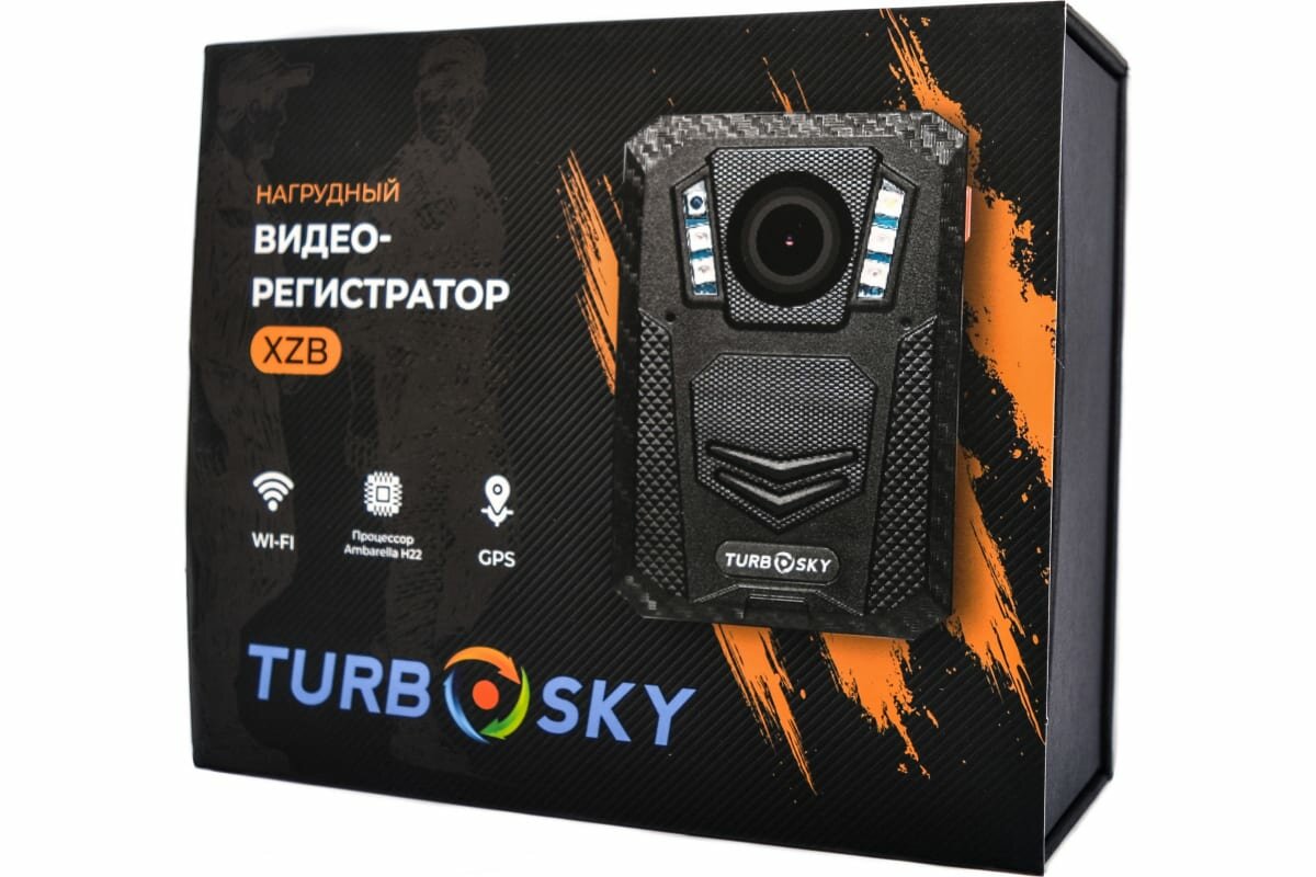 Turbosky Нагрудный видеорегистратор XZB 6826_C