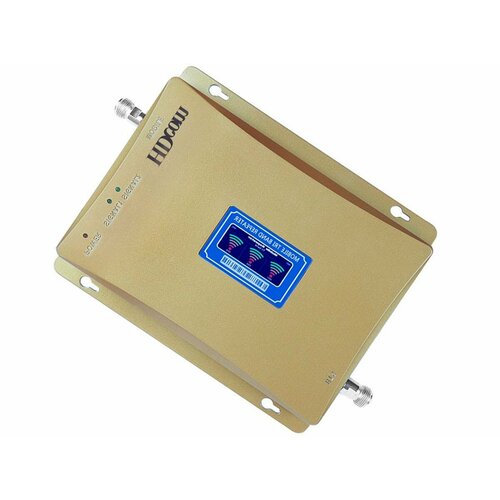 комплект усилитель сотовой связи и интернет сигнала hdcom gsm dcs 70gd 900 1800 усиление сигнала gsm 3g 4g на площади до 800м2 Усиление сотового сигнала 2G/3G на площади до 800м2 - блок репитера HDcom 70G-900 - усилитель сигнала интернета подарочная упаковка