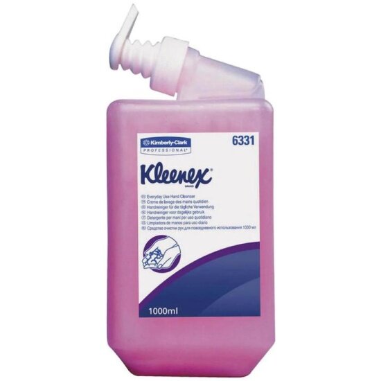 Картридж с лосьоном для рук Kimberly Clark Kleenex Everyday Use 6331 1 л (6 штук в упаковке)