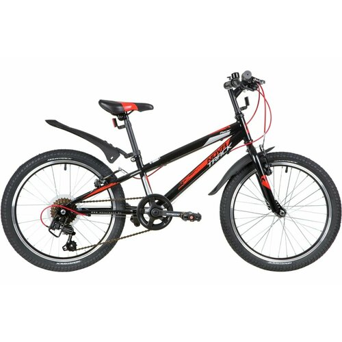 Велосипед NOVATRACK RACER 20 черный сталь 6 скоростей 20SH6V RACER BK20 2515000₽