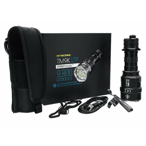 фото Поисковый фонарь nitecore tm9kltp -40°c 9xcree xp-l2 hd