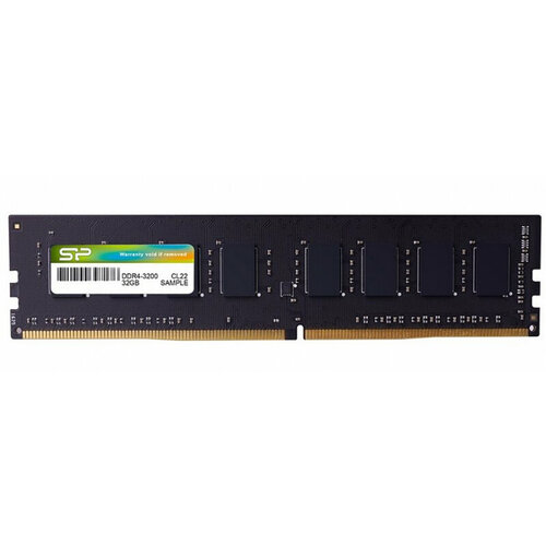 Silicon Power Память DDR4 16Gb 3200MHz Silicon Power SP016GBLFU320BS2B6 OEM PC4-25600 CL22 DIMM 288-pin 1.2В dual rank OEM оперативная память kingspec ddr4 dimm pc4 25600 3200mhz 16gb ks3200d4p12016g