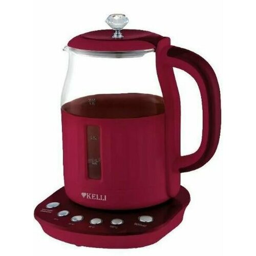 Чайник Kelli KL-1373 бордо 2200Вт 17л 359400₽