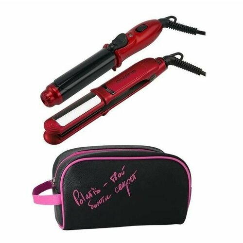 Щипцы для завив POLARIS 2070MKплойка 2580MK для моделирования косметичка 182300₽