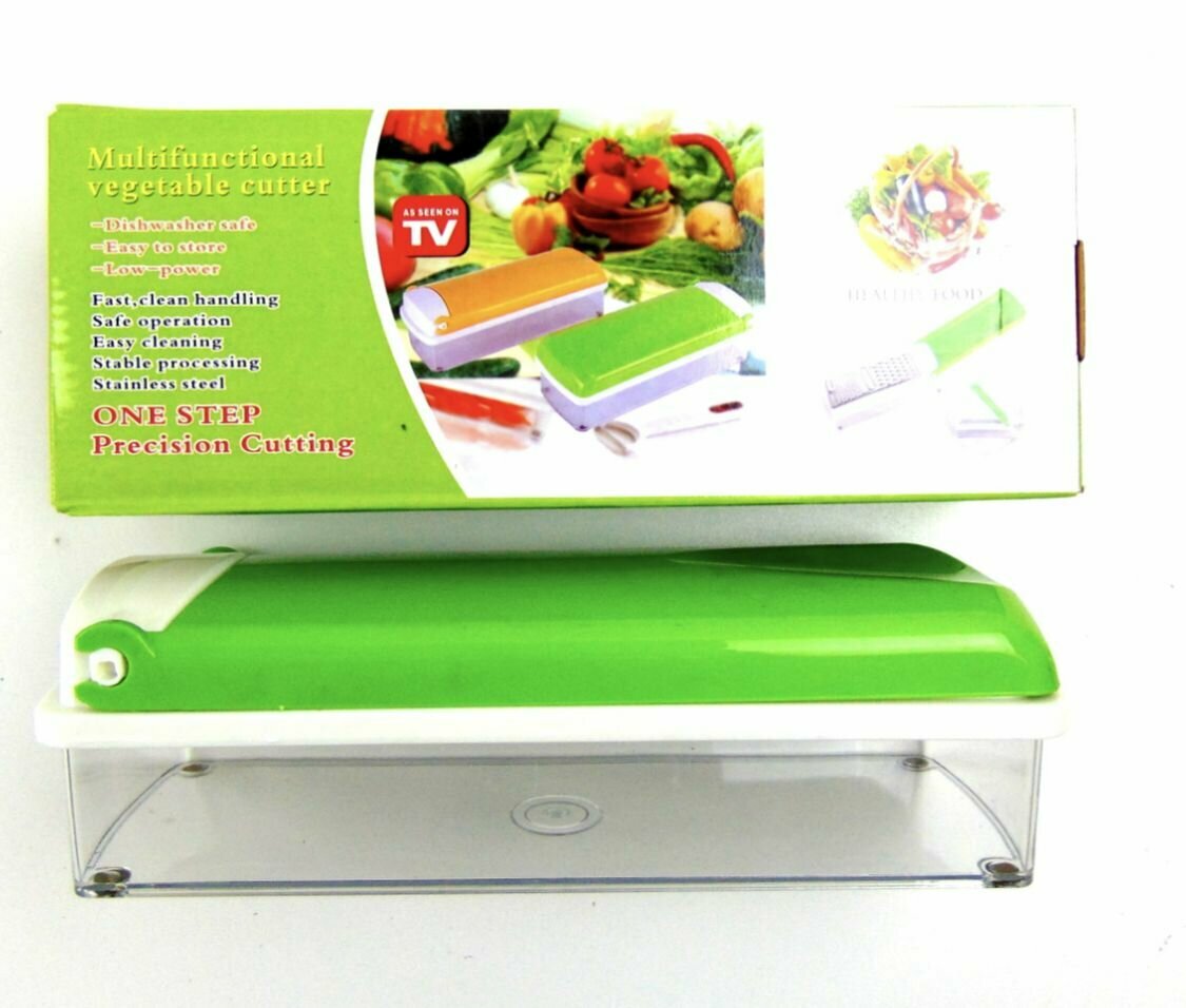 Терка для овощей с контейнером и крышкой