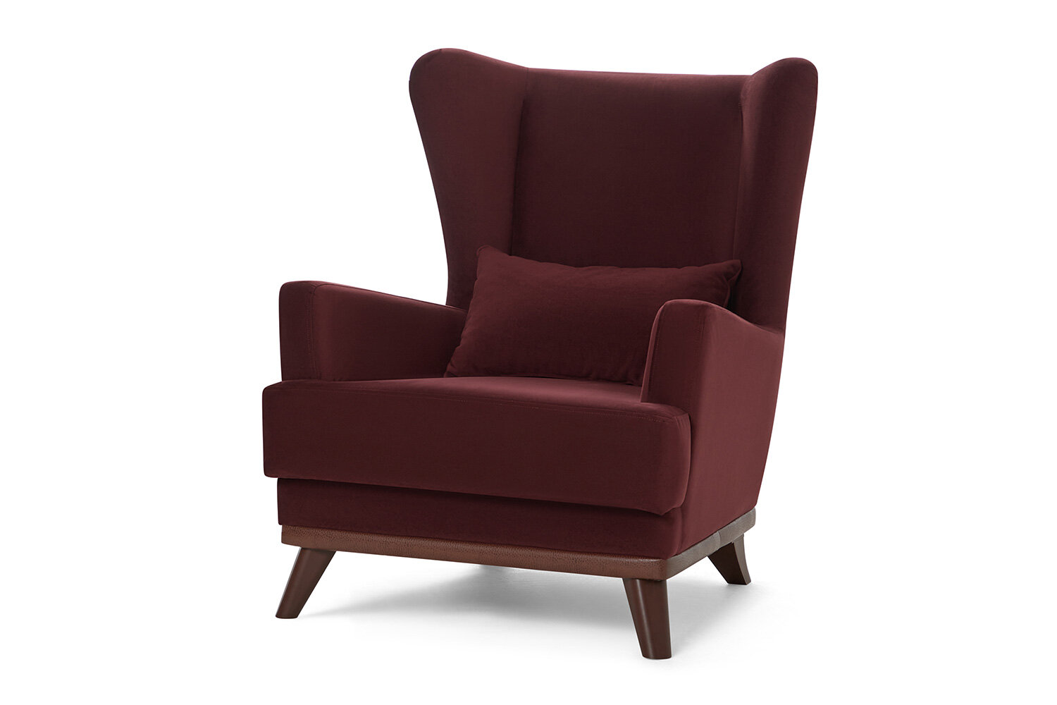 Кресло Hoff Людвиг, 74х91х90 см, цвет темно-вишневый