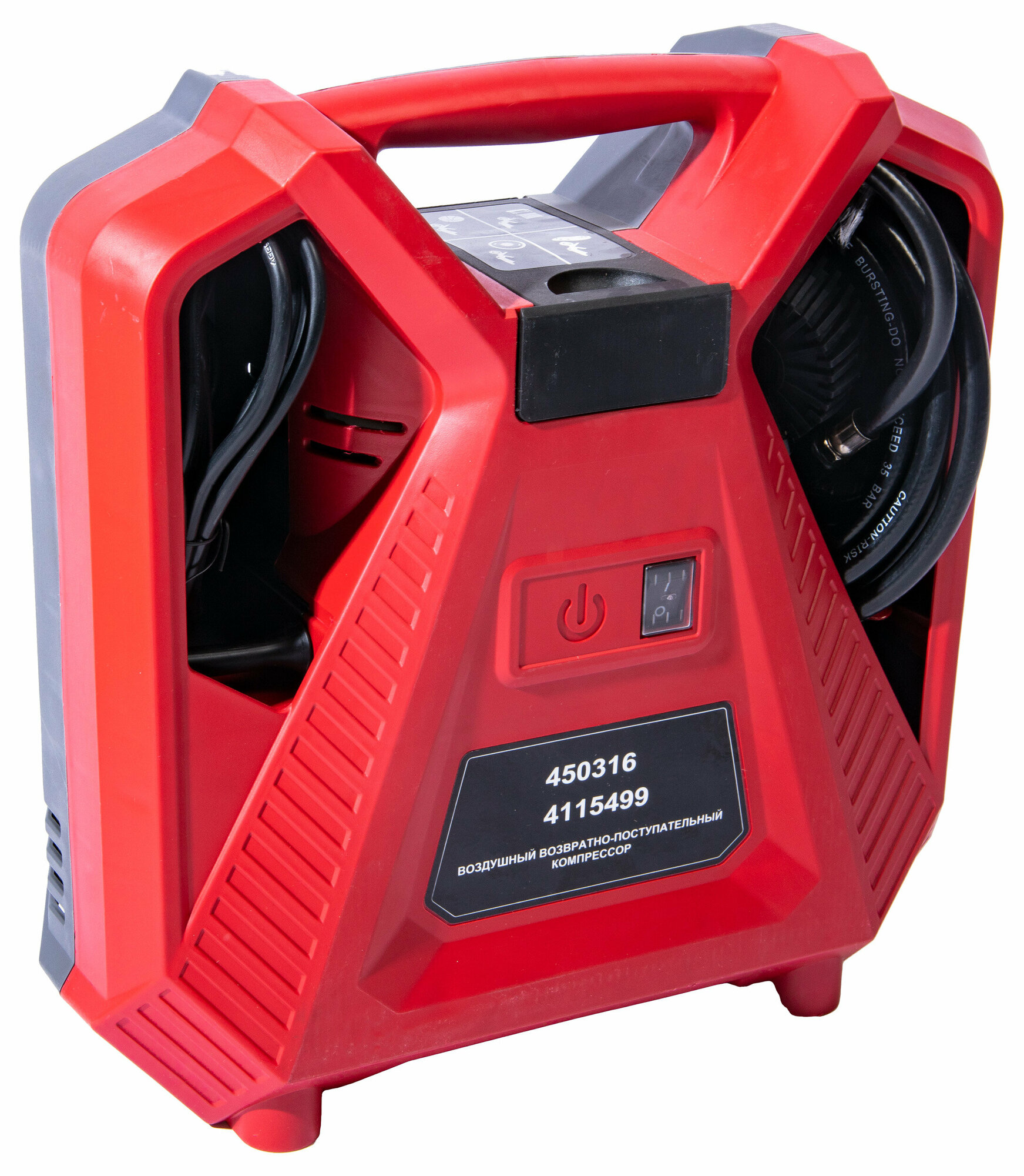 фото Компрессор поршневой безмасляный 450316 V-170818