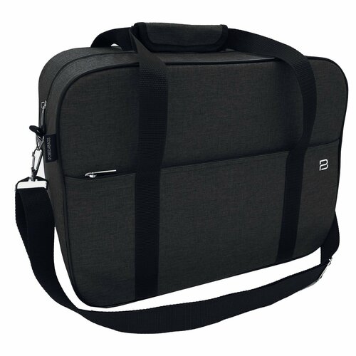 фото Сумка дорожная pobedabags, 24 л, 40х30х20 см, ручная кладь, черный