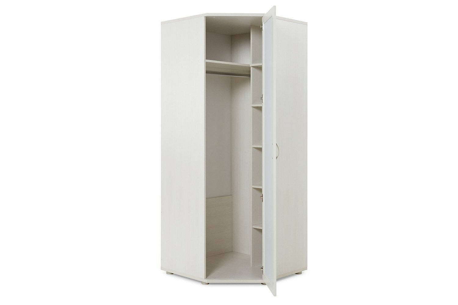 Шкаф для одежды угловой Hoff Ника-люкс, цвет бодега белая