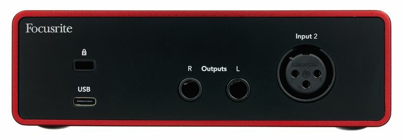 Звуковая карта Focusrite Scarlett Solo 4rd gen для USB