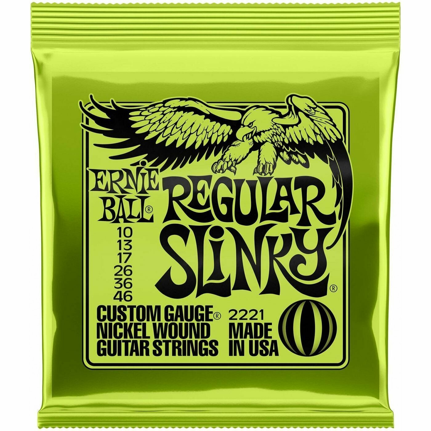 Ernie Ball P02221 Струны для электрогитары