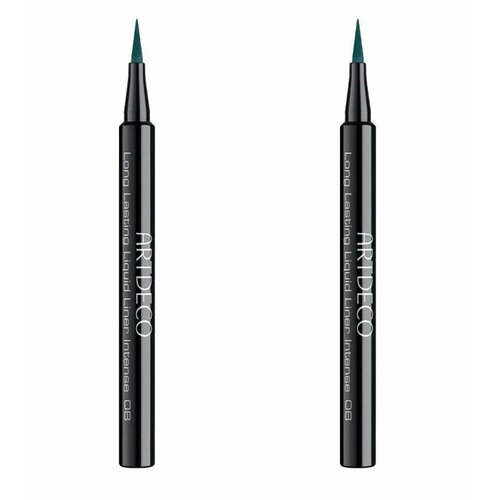 ARTDECO Подводка для век Long Lasting Liquid Liner Intense, тон 08, 0,6 мл, 2 шт