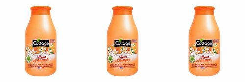 Cottage Молочко для душа увлажняющее Цветок апельсина Fleur dOranger, 250 мл, 3 шт
