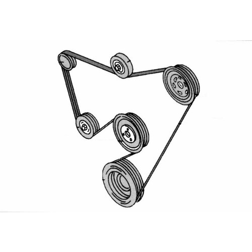 Натяжитель ремня приводного PEUGEOT 206 1.4/1.6 AG00185