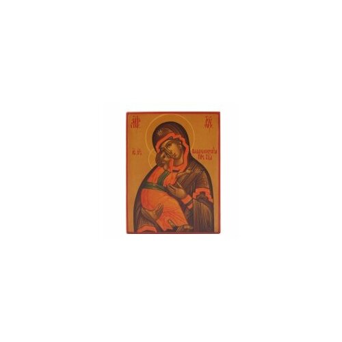 икона бм владимирская 9х11 106593 Икона БМ Владимирская 7х9 #147137