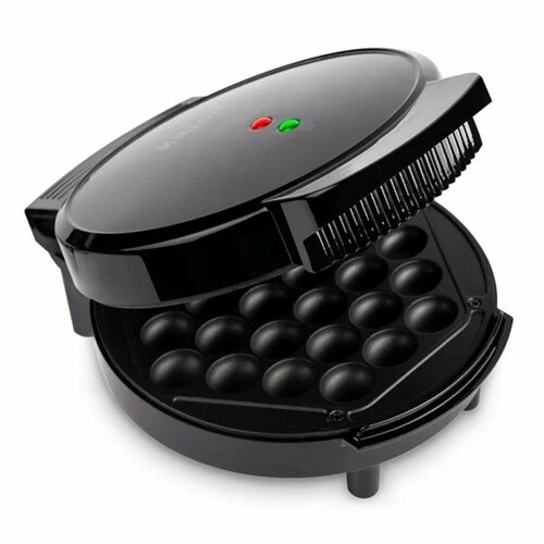 Электровафельница КТ-1665 1000 Вт гонконгские вафли антипригарное покрытие чёрная 470300₽