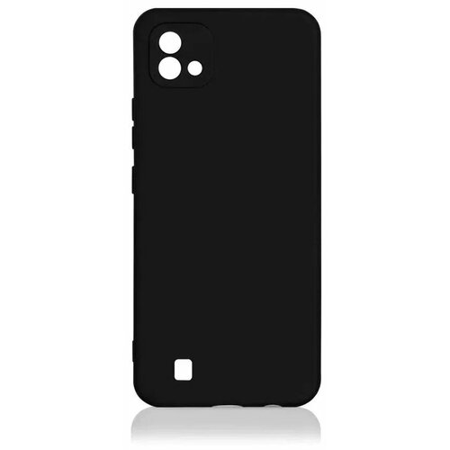 Накладка силикон DF для Realme C20/C11 Black