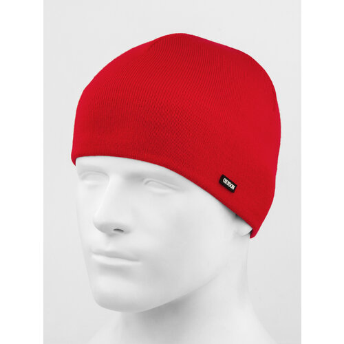 фото Шапка бини oxygon, размер 54/60, красный