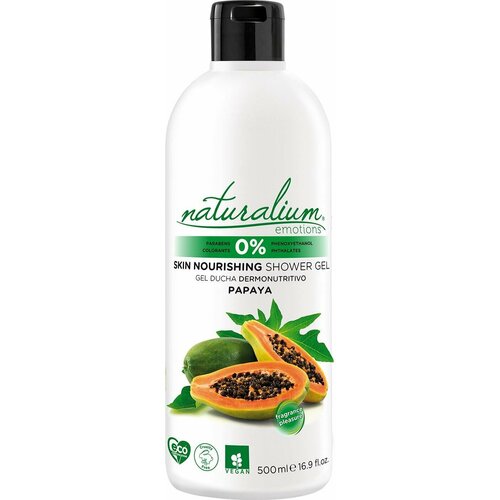 Naturalium / Гель для душа Naturalium Питательный Папайя 500мл 2 шт