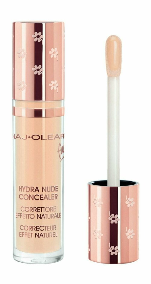 Жидкий консилер для области вокруг глаз 1 ivory Naj Oleari Hydra Nude Concealer