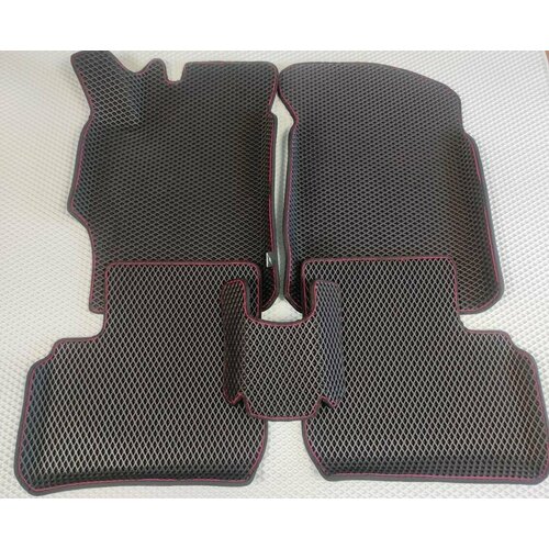 Автомобильные коврики ева с бортами в салон KIA Spectra I