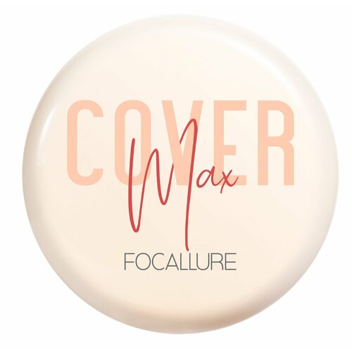 Пудра для лица Covermax Two Way Cake Pressed Powder, тон 01