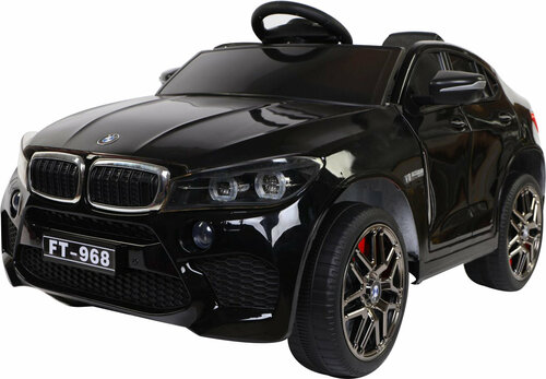 FUTAI Электромобиль BMW X6M 12V (полный привод, EVA) - FT-968-BLACK-PAINT