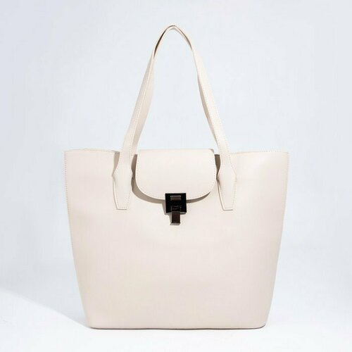 фото Сумка тоут , бежевый нет бренда