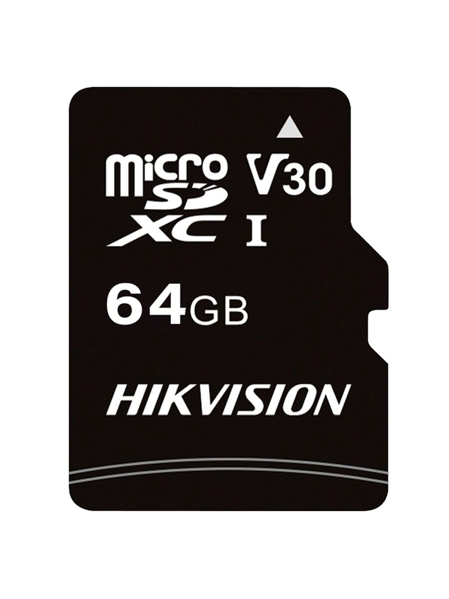 Карта памяти microSD 64 ГБ Hikvision Class 10 ( HS-TF-C1(STD)/64G/ADAPTER )