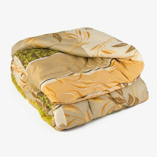 Одеяло, размер 140х205 см, цвет микс, синтепон (комплект из 2 шт)