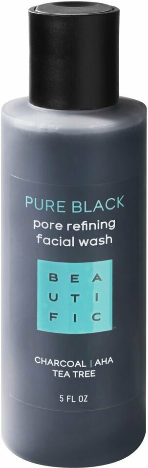 Гель для умывания Beautific Pure Black глубокоочищающий с бамбуковым углем и чайным деревом 150мл ДжиЭсЭс Косметикс - фото №12