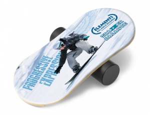 3232-5211 Балансировочная доска расцветка Snowboard Angel - размер цилиндра 45х16 см.