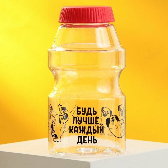 Бутылка для воды «Будь лучше каждый день», 480 мл (комплект из 8 шт)