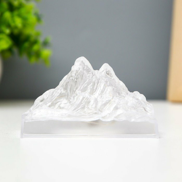 фото Ночник "Гора" LED от батареек 3хLR44 прозрачный 5х5х9,5 см (комплект из 6 шт)