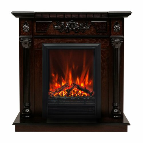 Электрокамин RealFlame DACOTA STD/EUG AO-215 с очагом Eugene электрокамин realflame dacota ao с fobos lux bl s