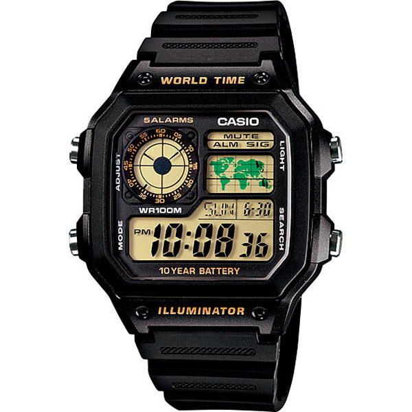 Наручные часы CASIO Collection AE-1200WH-1B