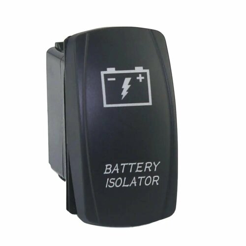 Выключатель соленоида(реле) аккумулятора BATTERY ISOLATOR (синяя подсветка)