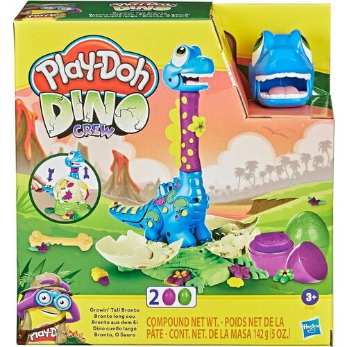 Набор игровой Play-Doh Масса для лепки Динозаврик х2шт масса для лепки play doh набор 3 цвета в блистере а3359 a3357 3 цв