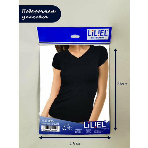 Футболка LILIEL, размер 3XL, черный