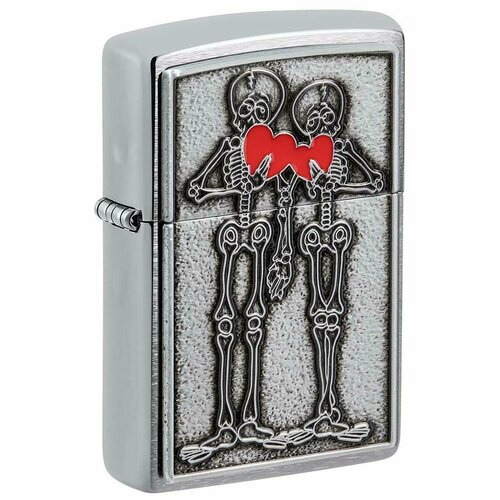 Зажигалка Couple Love ZIPPO 48688 оригинальная бензиновая зажигалка zippo classic 48688 couple love с покрытием brushed chrome влюбленная пара