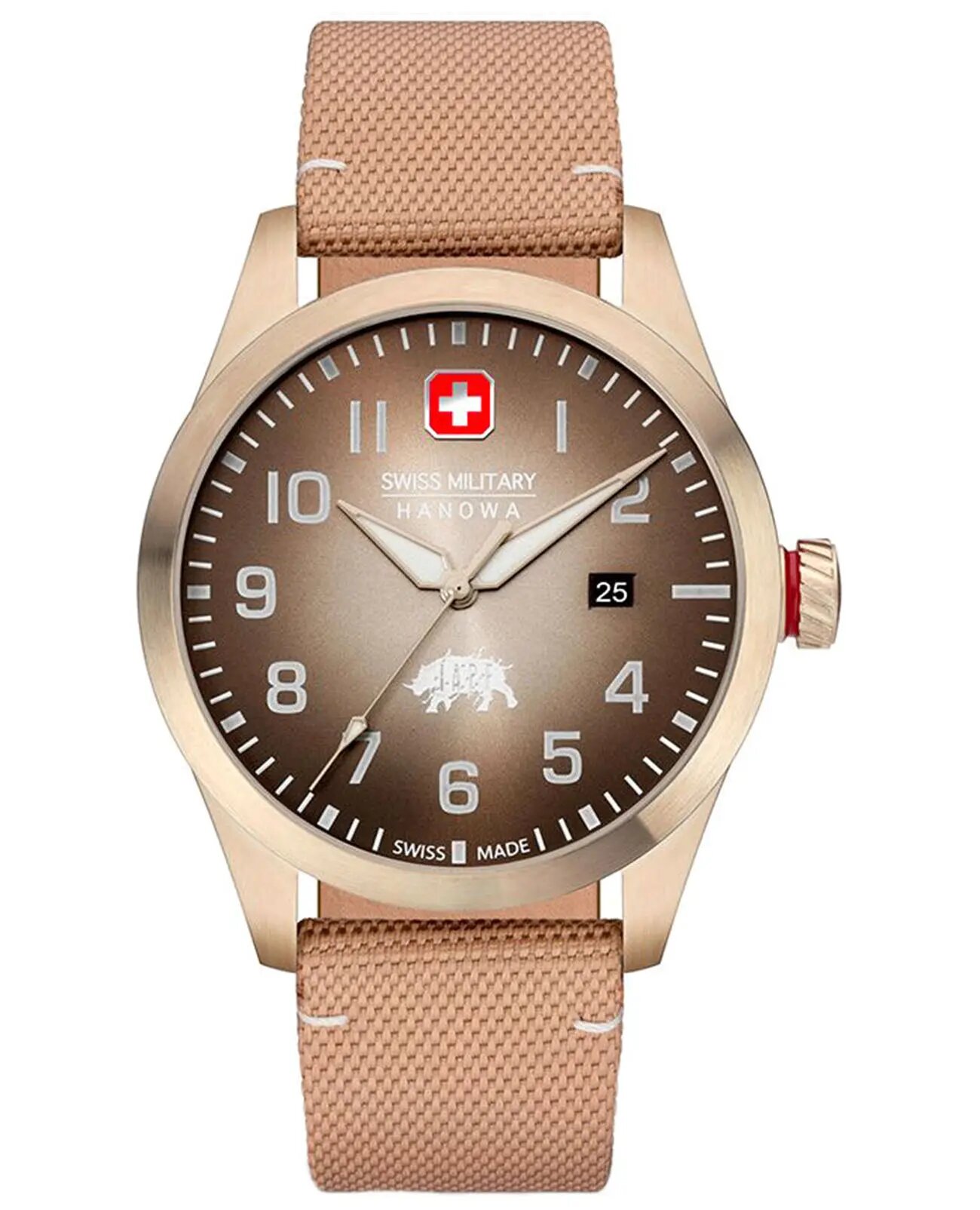 Наручные часы Swiss Military Hanowa Land Мужские швейцарские часы Swiss Military Hanowa Active Duty SMWGN2102310 с гарантией 