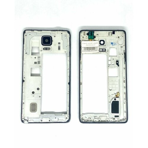 Дисплейная рамка (средняя часть корпуса) для Samsung N910 (Note 4) черный дисплейная рамка средняя часть корпуса для samsung n9005 черный