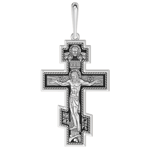 фото Подвеска diamant online, серебро, 925 проба, чернение