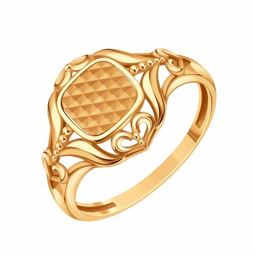 фото Кольцо diamant online, золото, 585 проба, размер 19