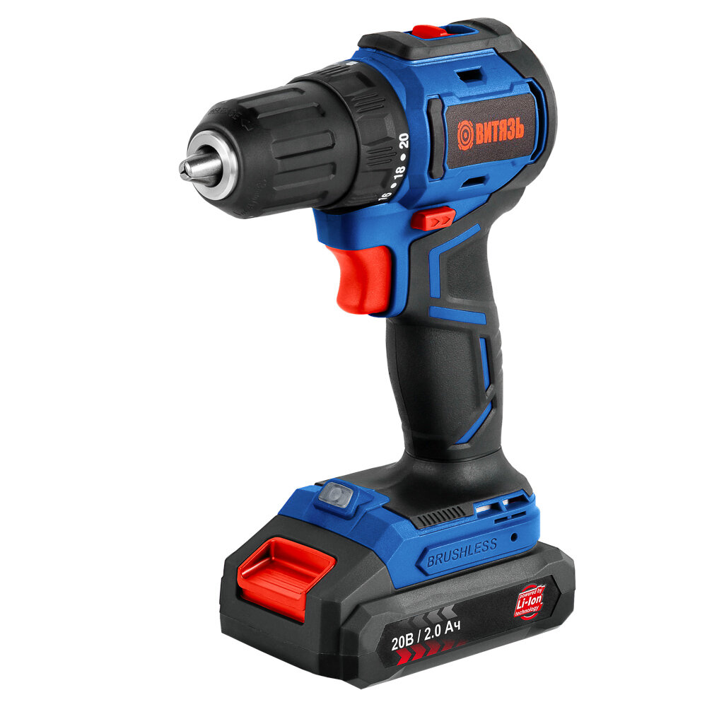 фото Дрель-шуруповерт Витязь ДА-520-13