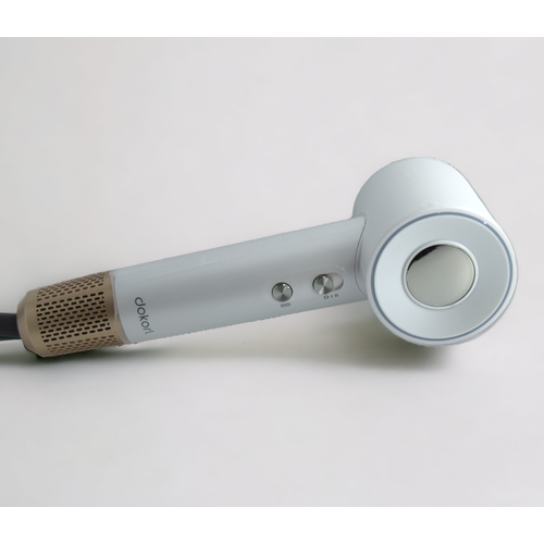 Фен профессиональный HUD Фен для волос с LED дисплеем Супермощный фен с 1 насадкойкрепление на стену Высокоскоростной фен 1600Вт Белый 499000₽