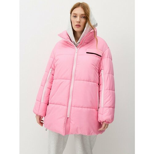 фото Пуховик 4forms, размер 58, розовый