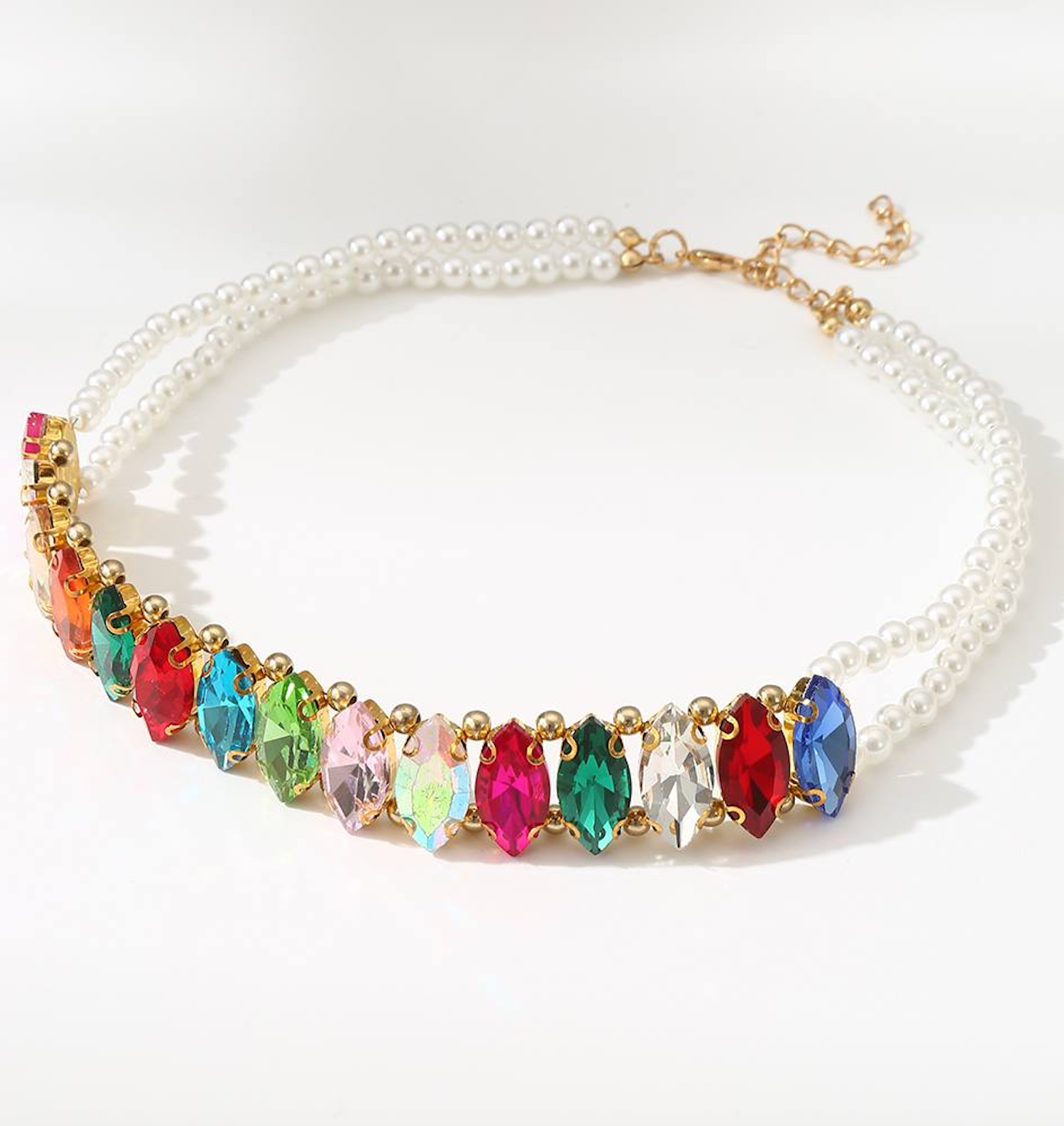 Чокер, белый — фото 1