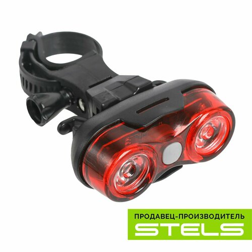 Фонарь велосипедный задний STELS JY-528-1/560087 NEW велосипедный задний фонарь leadbike умный задний фсветильник со светодиодным индикатором зарядка ipx6 аксессуары для велосипеда